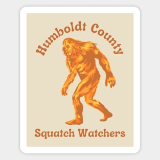 Humboldt County Squatch Watchers Magnet